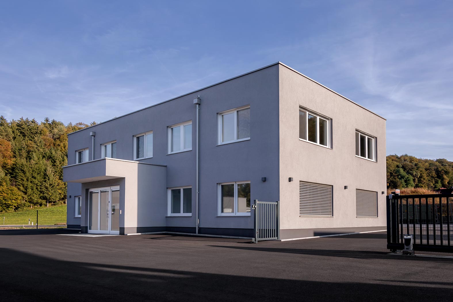 Käfer Bau Baufirma Baumeister Bauunternehmen Bauplanung Straden Südoststeiermark Steiermark Gewerbebau Hallenbau Bürobau