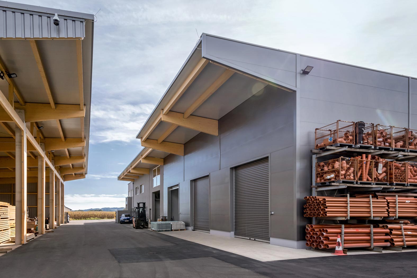 Käfer Bau Baufirma Baumeister Bauunternehmen Bauplanung Straden Südoststeiermark Steiermark Gewerbebau Hallenbau Bürobau