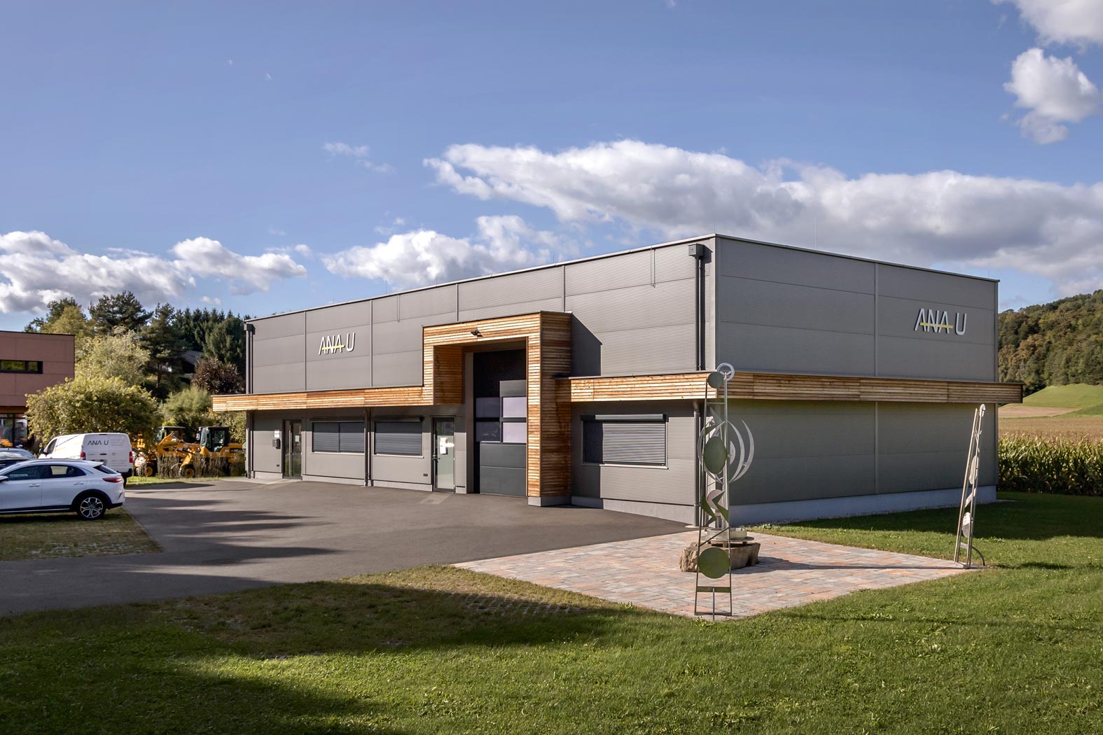 Käfer Bau Baufirma Baumeister Bauunternehmen Bauplanung Straden Südoststeiermark Steiermark Gewerbebau Hallenbau Bürobau