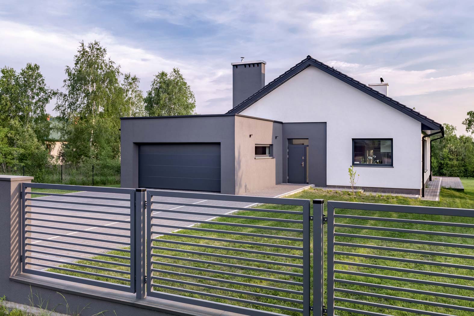 Käfer Bau Baufirma Baumeister Bauunternehmen Bauplanung Straden Südoststeiermark Steiermark zäune zaun tore einfriedungen